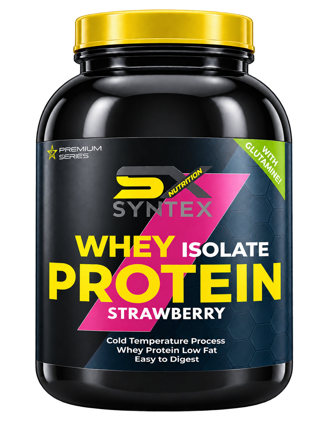 Syntex Whey Protein Isolate, Strawberry